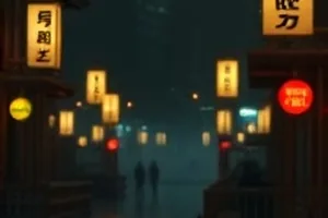 《凌晨四点的证词》短剧封面，空荡街口与路灯